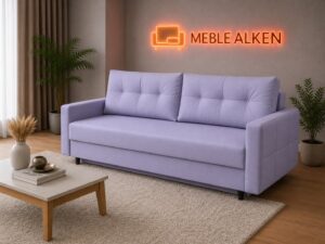 Kanapa Tokio z funkcją spania 145x200 cm – Meble Alken