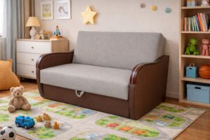 Sofa Aga z funkcją spania 120x190 i pojemnikiem na pościel